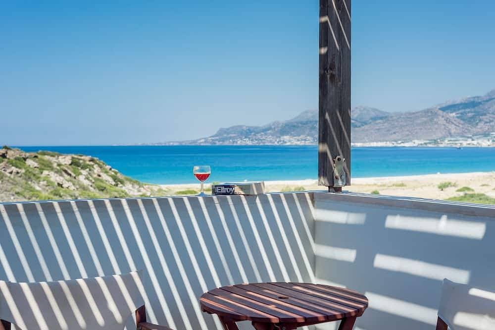 Makrigialos: Athena Villa mit 3 Schlafzimmern, private Pool, Meerblick, Wifi 1