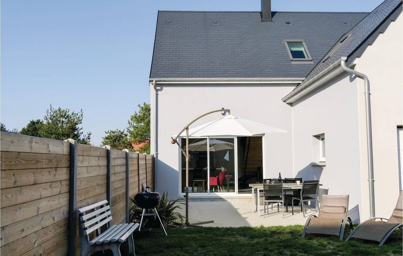Appartement am Strand mit Parkplatz und Garten 1