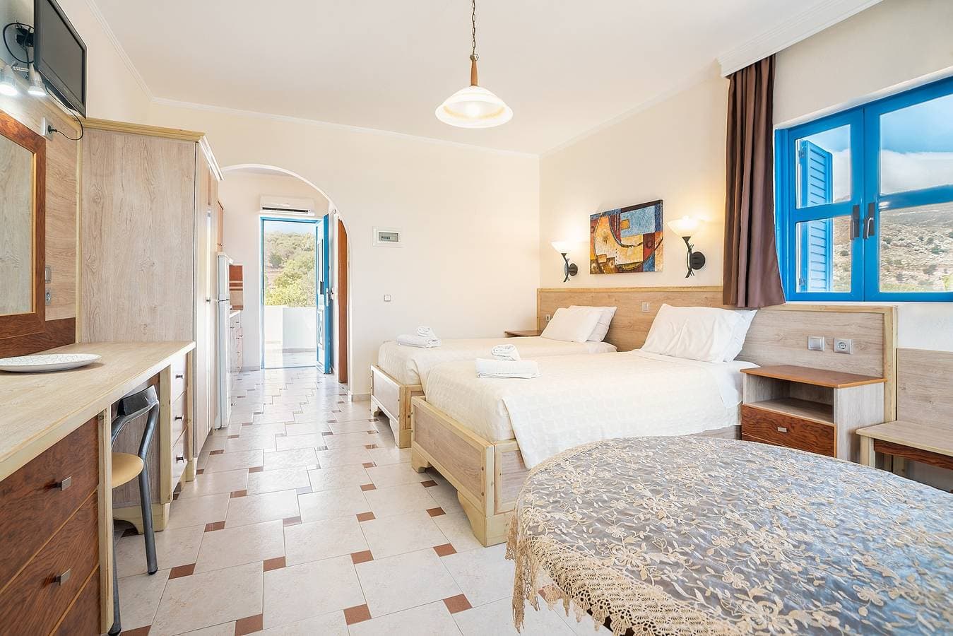 Foto 8 von 31: Ferienhaus 'Livadia Beach Tilos Apartment ' mit Meerblick, WLAN und Klimaanlage
