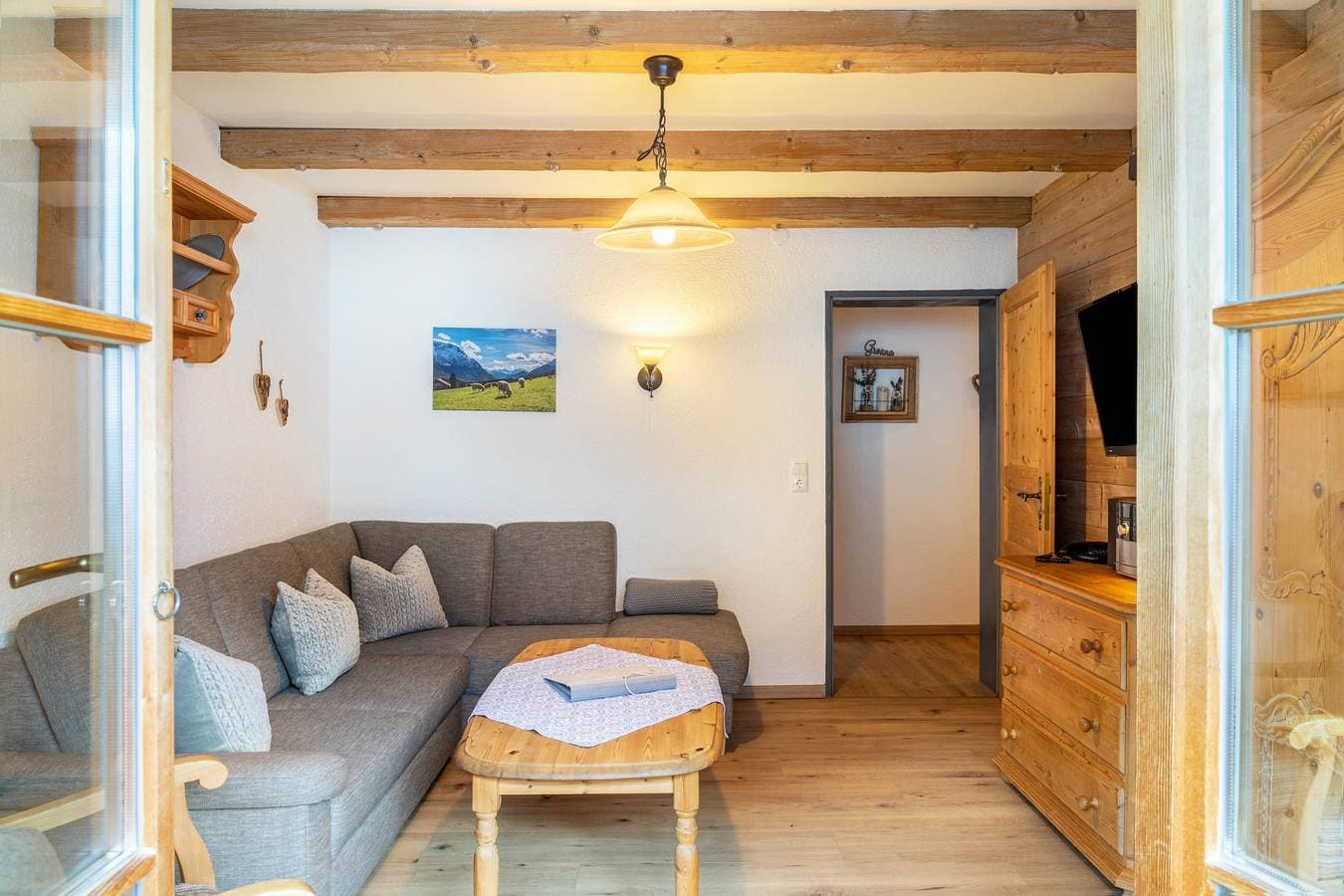 Foto 7 von 29: Ferienwohnung Reintal mit Bergblick, Balkon und WLAN