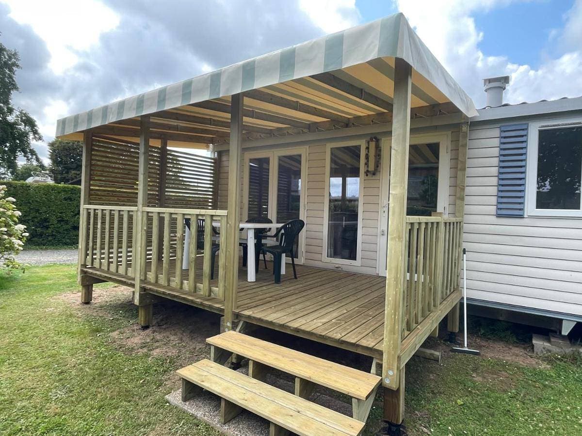 Mobilhome avec vue sur étang 1