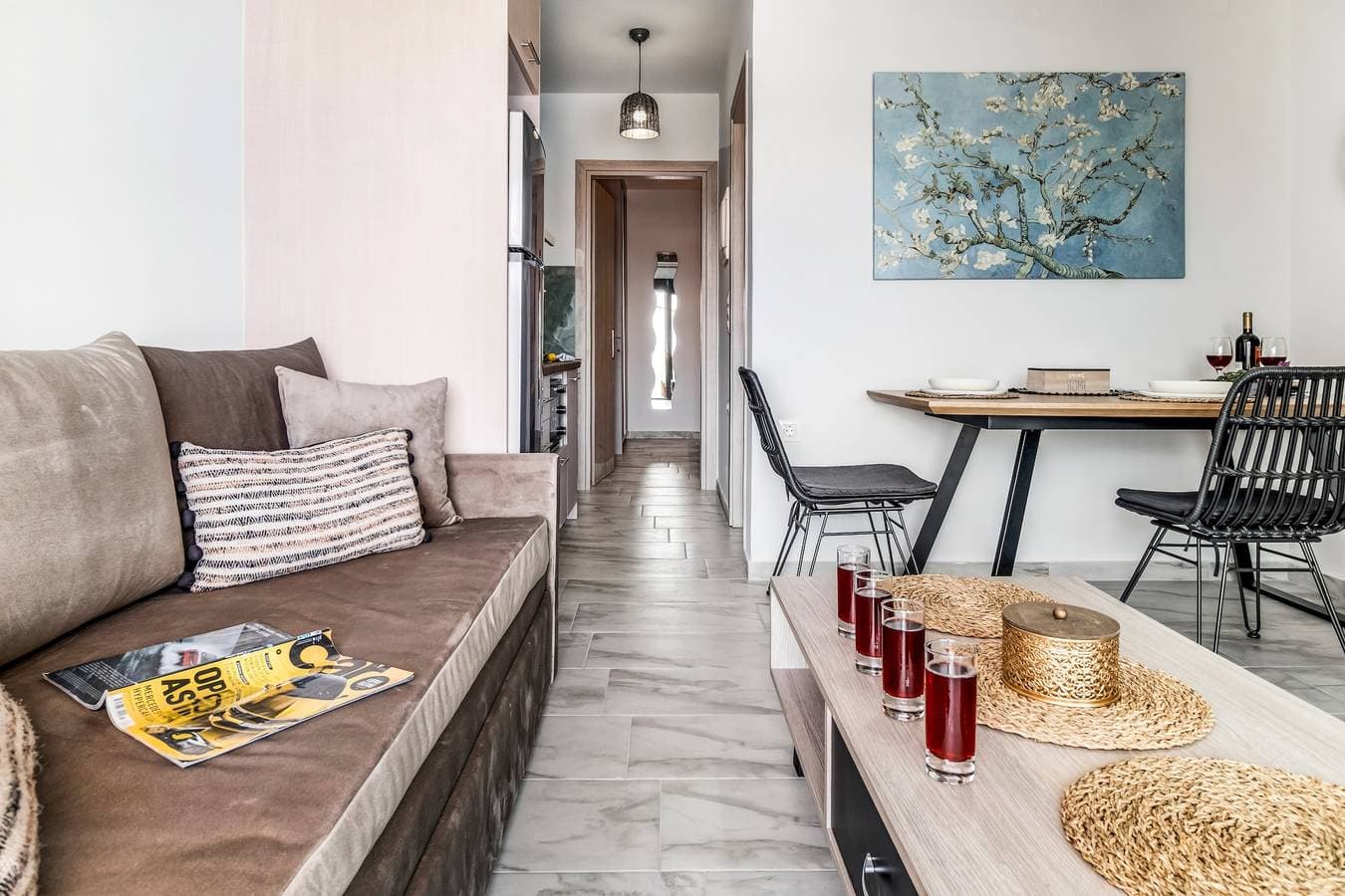 Foto 8 von 26: Einzimmerapartment 'Oceanida Penelope Lyxury Suite' mit Meerblick, WLAN und Klimaanlage