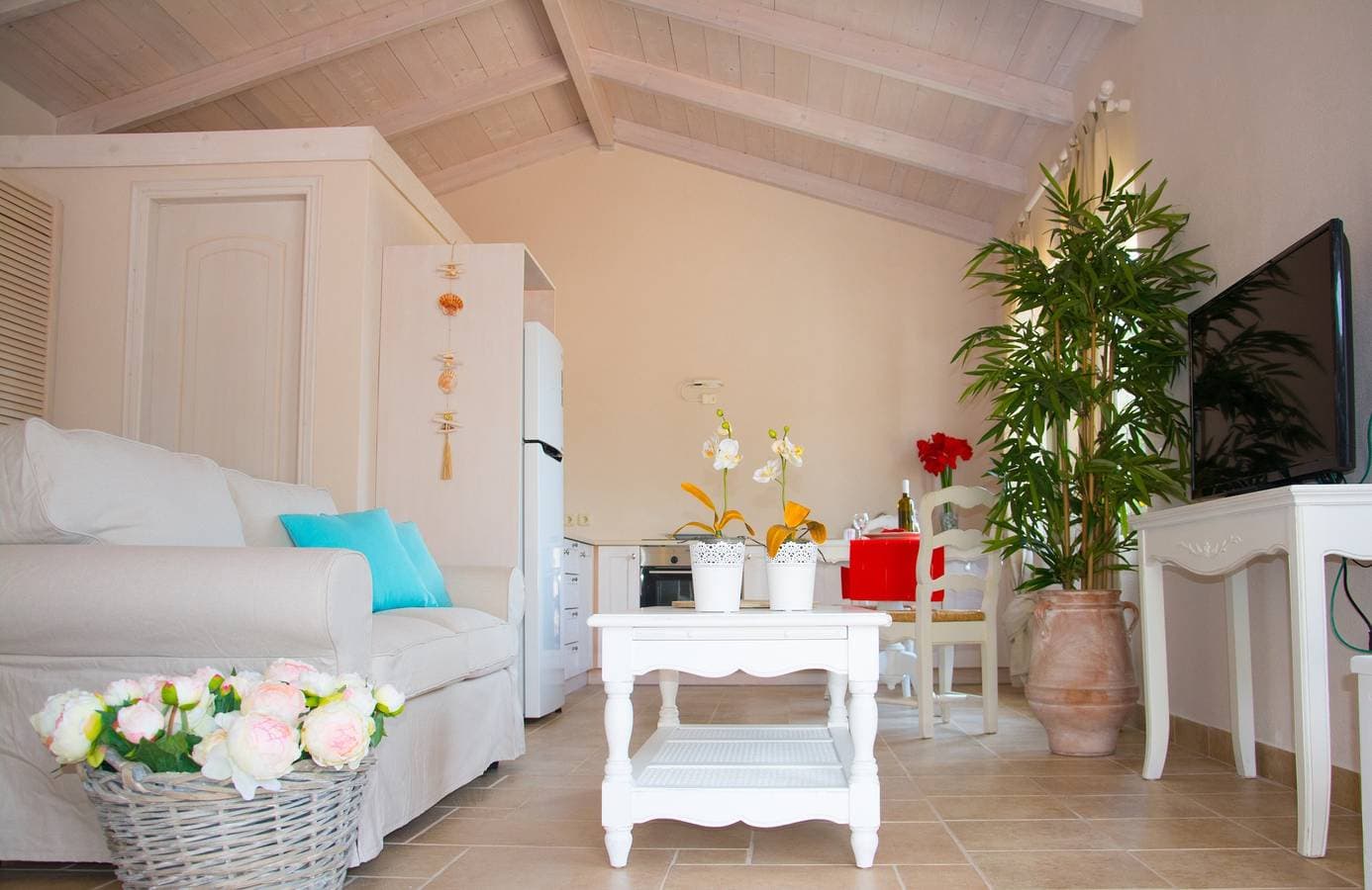 Foto 3 von 18: Villa 'Kochilaki Ideales Resort' mit Meerblick, WLAN und Klimaanlage