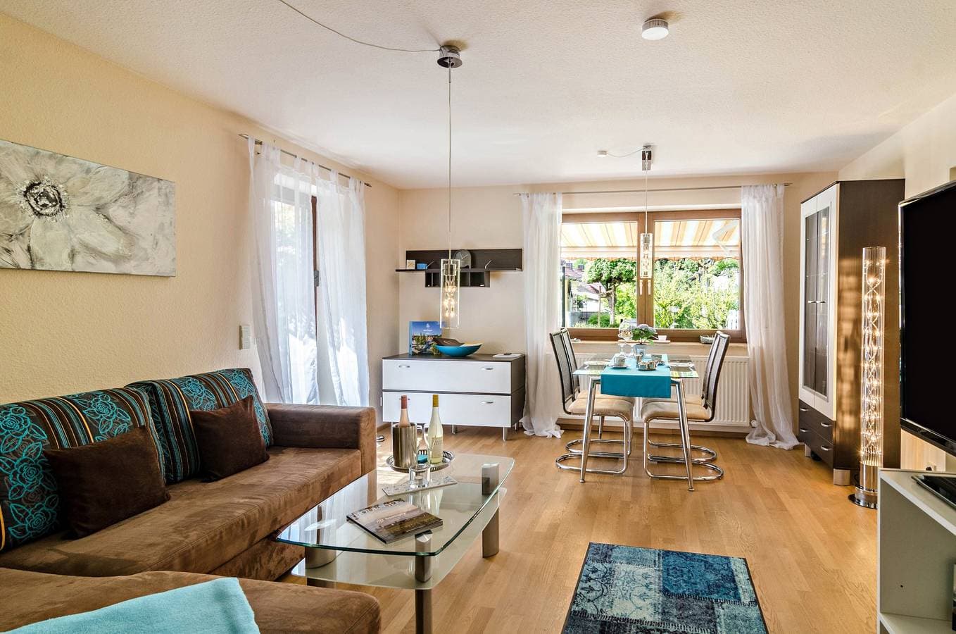 Foto 12 von 30: Gemütliche 4-Sterne-Ferienwohnung "Wolf" mit Terrasse, Grill & WLAN