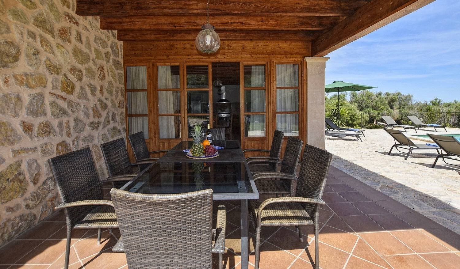 Foto 7 von 31: Ferienhaus 'Horlandis' mit Bergblick, privatem Pool und WLAN