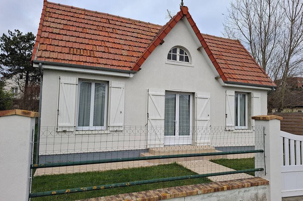 Cabourg / The Home: Golf Strandnähe Spa, komplett renoviertes Haus mit Terrasse und Garten. 1