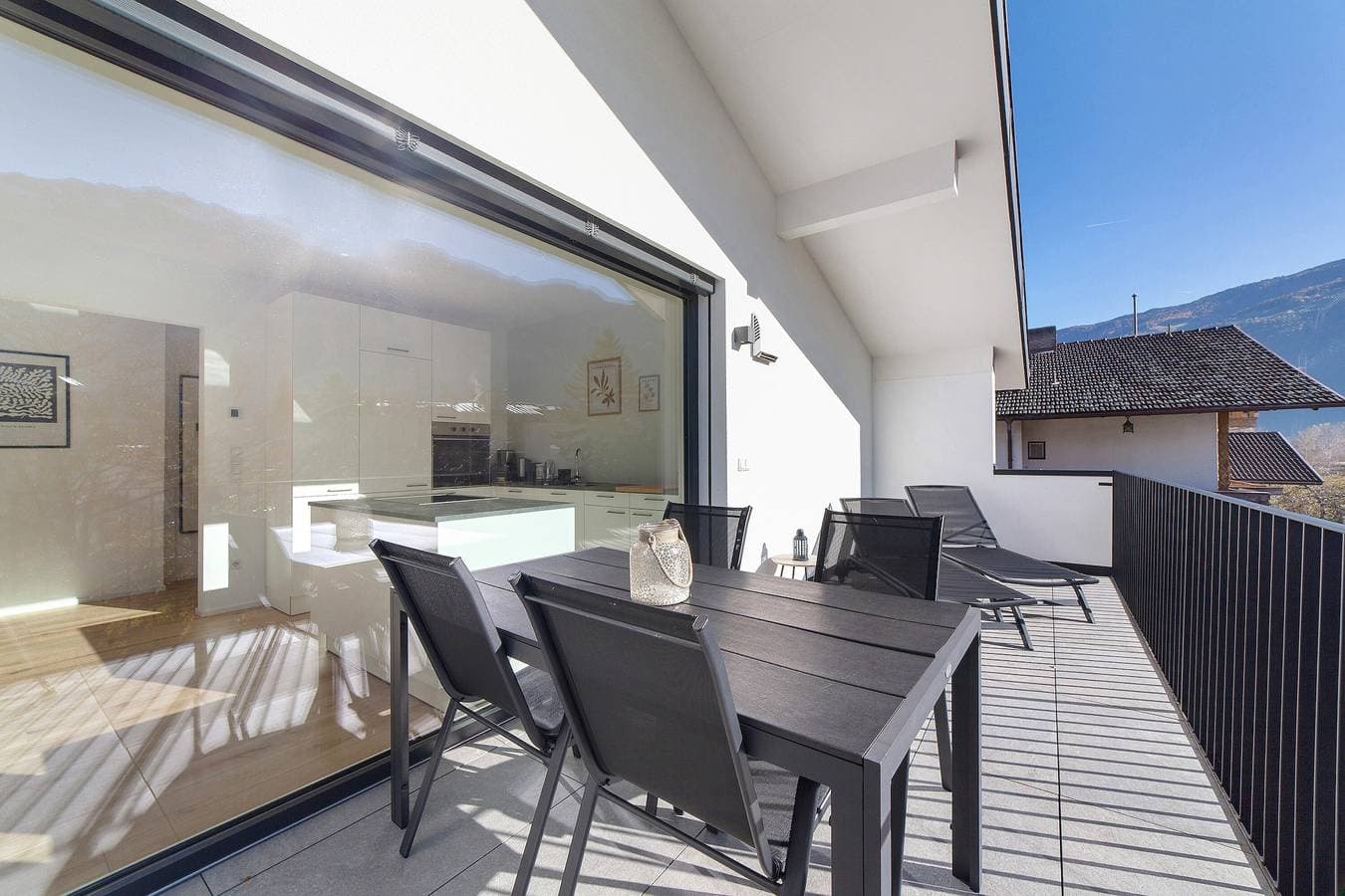 Foto 6 von 28: Apartment 'Naturns Mountain Suite' mit Bergblick, privater Terrasse und WLAN