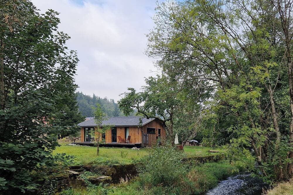 Foto 9 von 30: Holzhaus mit Kamin - Am Forellenfluss