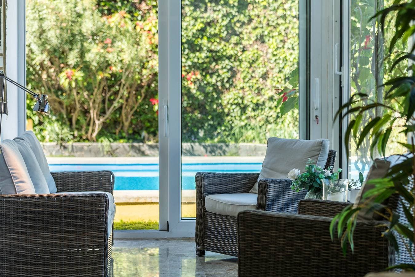 Foto 4 von 26: Luxuriöse Villa "Las Hortensias" mit privatem Pool, Garten und WLAN