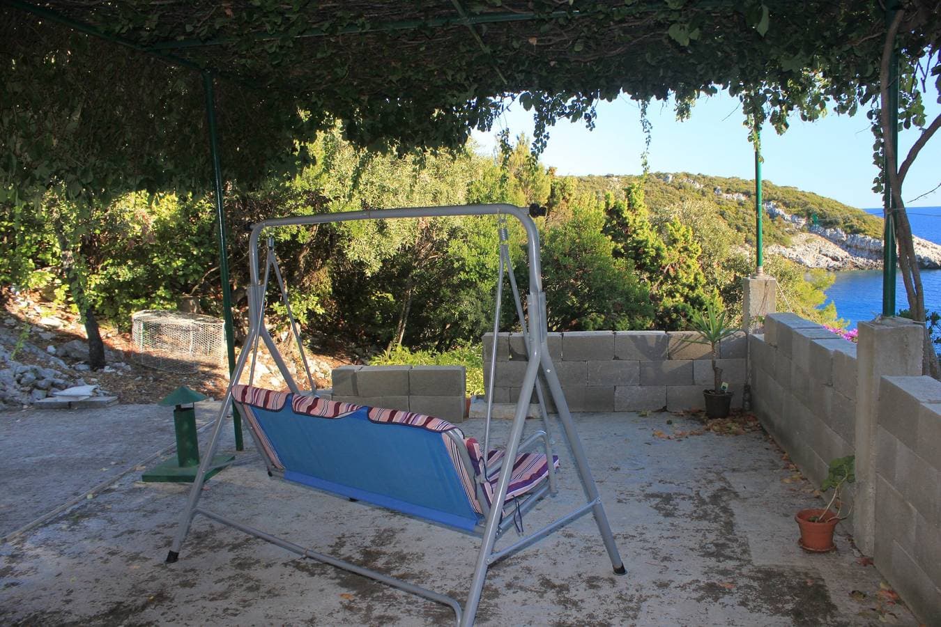 1-Zimmer-Haus mit Terrasse und Meerblick Bucht Rasohatica, Korcula K-9233 1