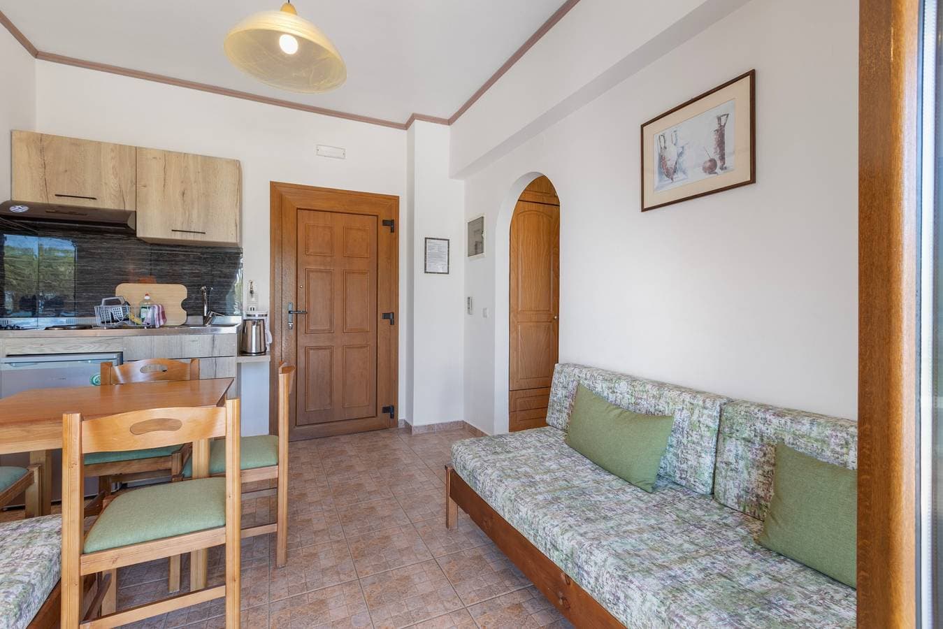 Foto 5 von 40: Familienfreundliche Strandwohnung mit Meerblick in Agia Galini, Kreta