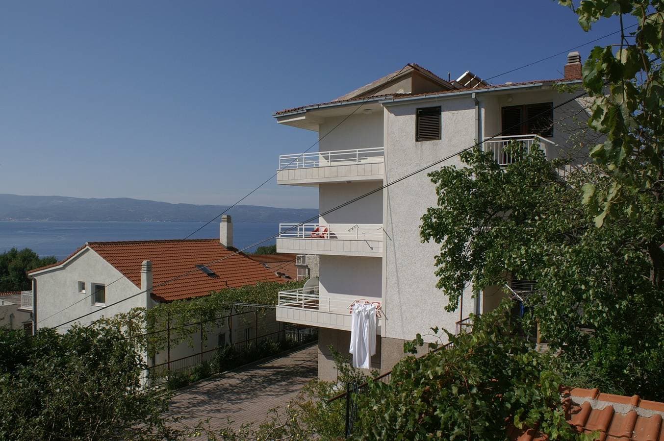 Foto 6 von 24: Studio Appartement mit Balkon und Meerblick Duce, Omis -b