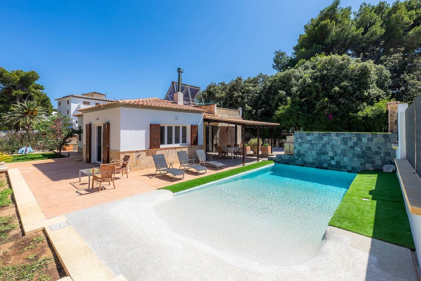 Foto 4 von 28: Ferienhaus „Sa Gola“ mit privatem Pool, Terrasse, Bergblick und WLAN