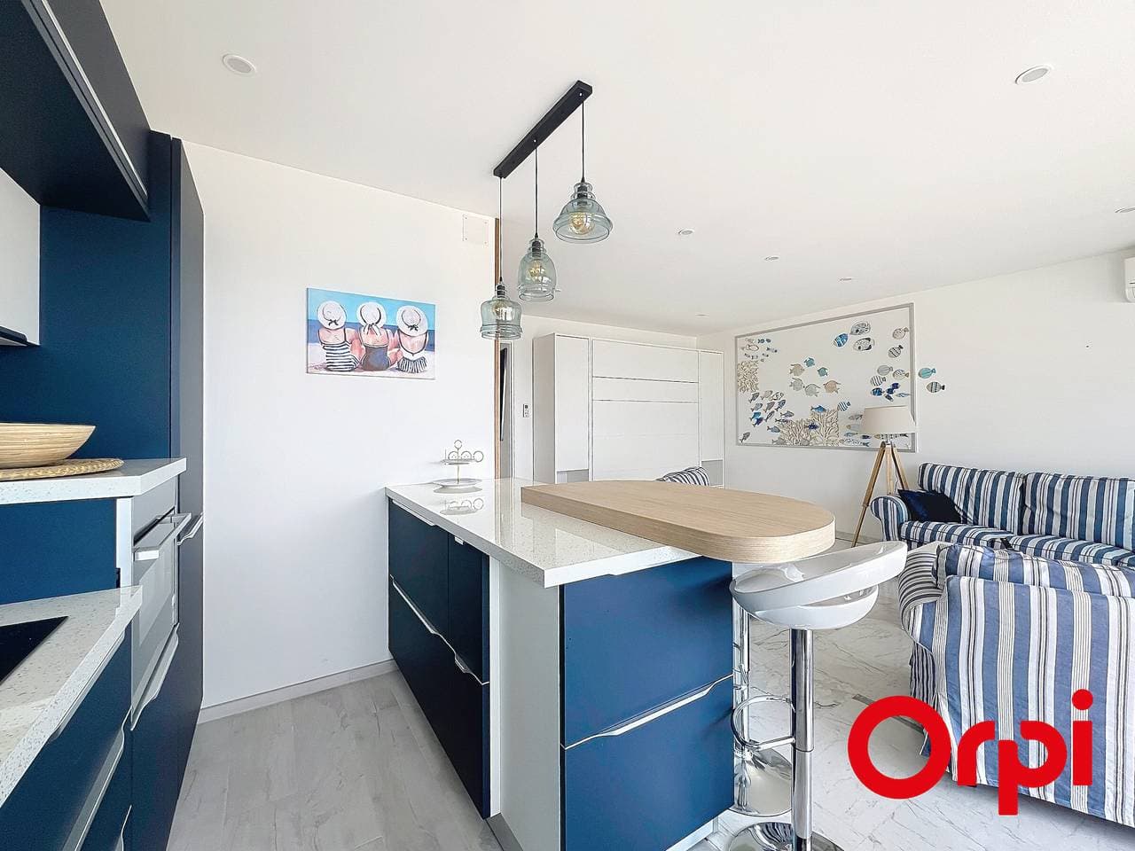 Foto 6 von 17: Modernes Studio mit Terrasse, klimatisiert, WIFI, 2 Personen in Menton
