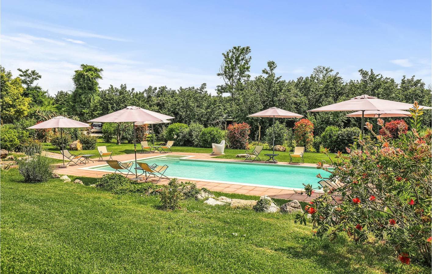 Foto 10 von 31: Gemütliche Ferienwohnung mit Pool, WLAN und Parkplatz, 2 km von Capranica entfernt