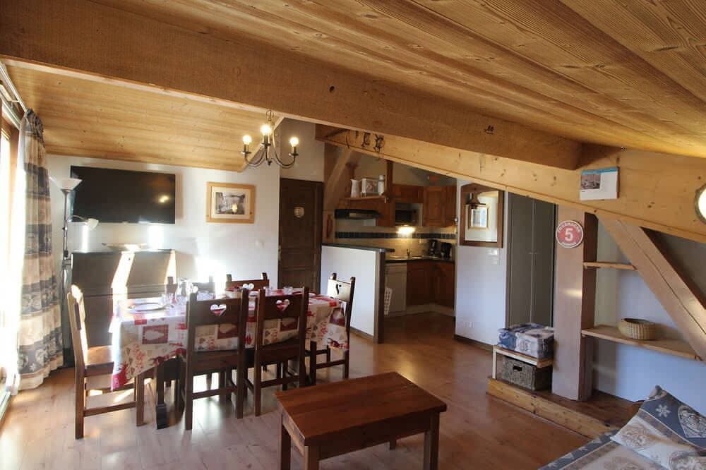 Foto 6 von 15: Geräumige Wohnung für 6, Bergblick, 2 Schlafzimmer, Wifi