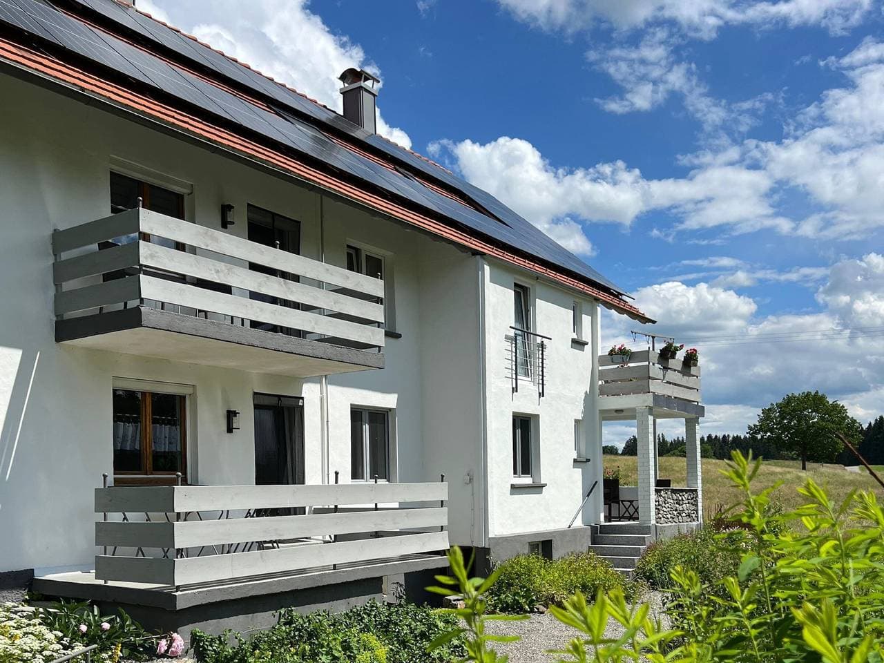 Foto 6 von 29: Ferienwohnung Morgenstund mit privater Terrasse, Gemeinschaftsgarten und Wi-Fi