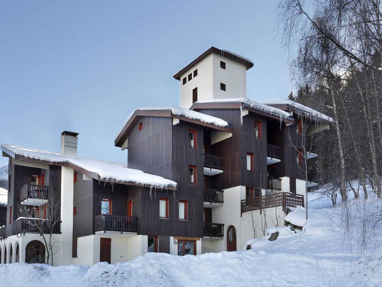 Foto 8 von 13: Gemütliches Studio nahe den Pisten mit Terrasse und Skiraum