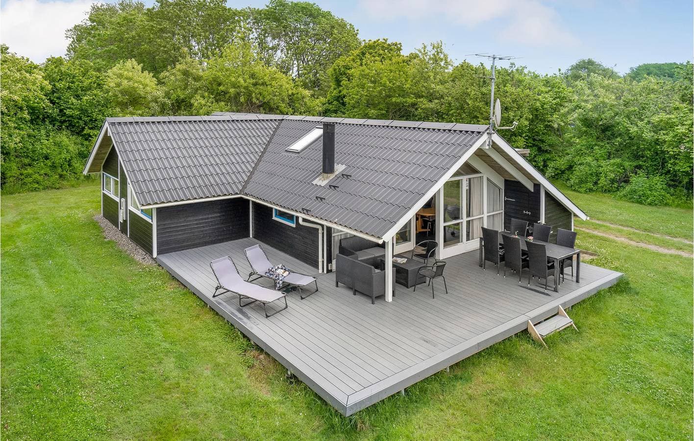 Foto 3 von 28: Ferienhaus für 7 Personen mit Garten