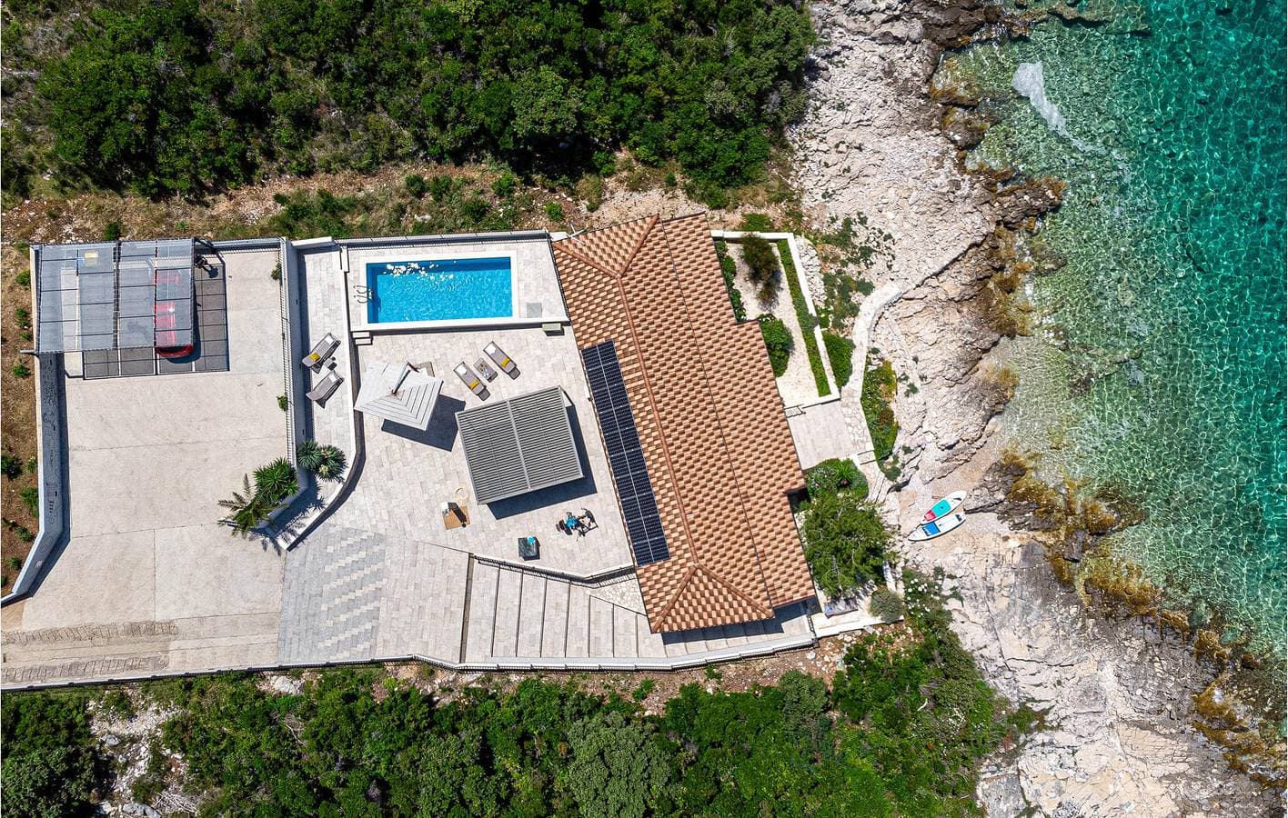 Foto 2 von 45: Gemütliche 1-Zimmer-Wohnung mit Pool und Terrasse, 2 km vom Strand entfernt