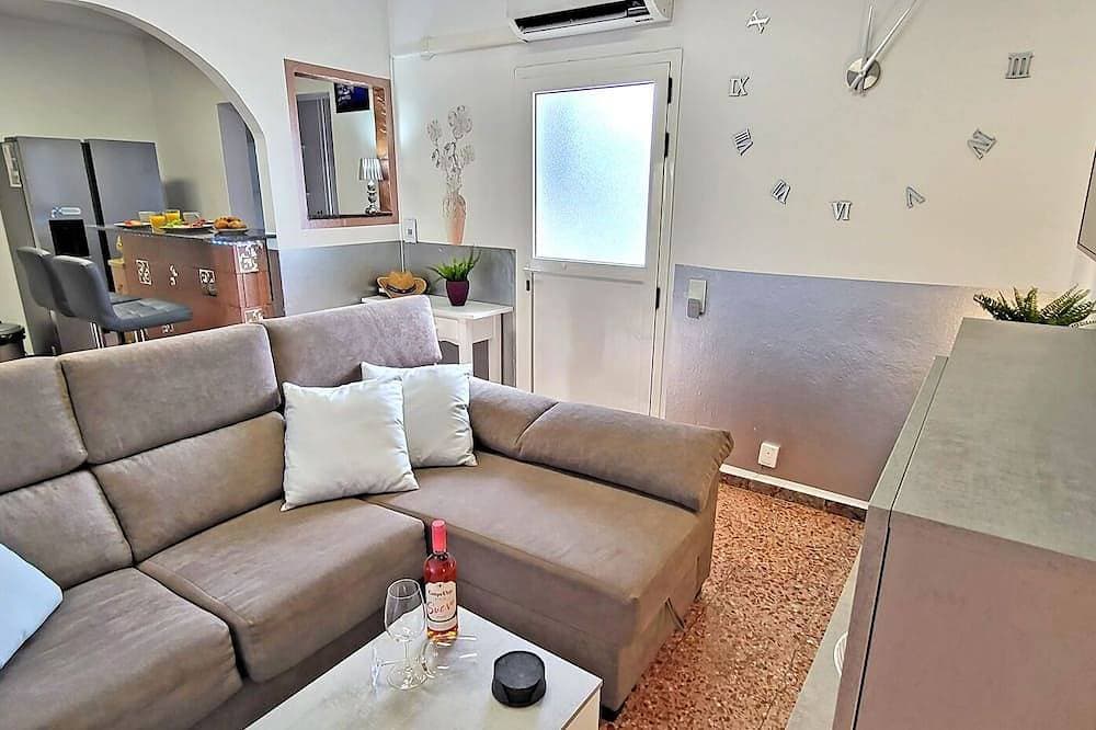 Foto 10 von 30: Ferienwohnung Casa Dom 1 in Morro Jable, Dachterrasse, Meerblick, 2 Schlafzimmer