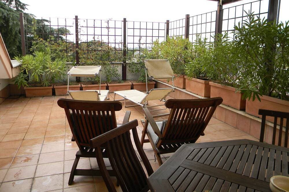 Foto aus einem Haus in Italien