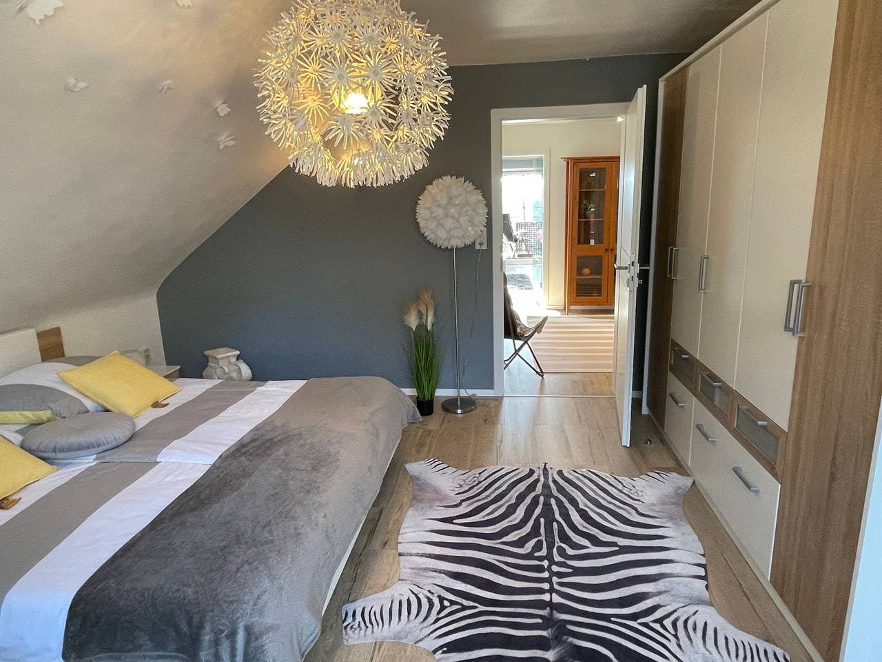 Foto 13 von 49: Schöne Ferienwohnung in Schauenstein-Hof im Frankenwald mit Loggia 100qm