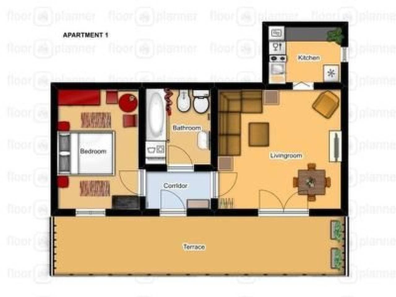 Foto 10 von 32: Trogir Yellow House A1