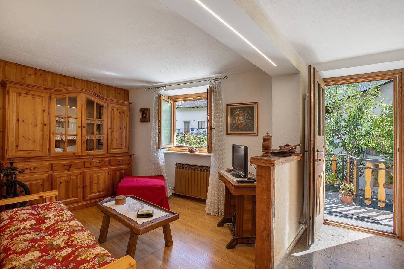 Foto 9 von 25: Ferienwohnung 'Il Borgo' mit Bergblick, privater Terrasse und WLAN
