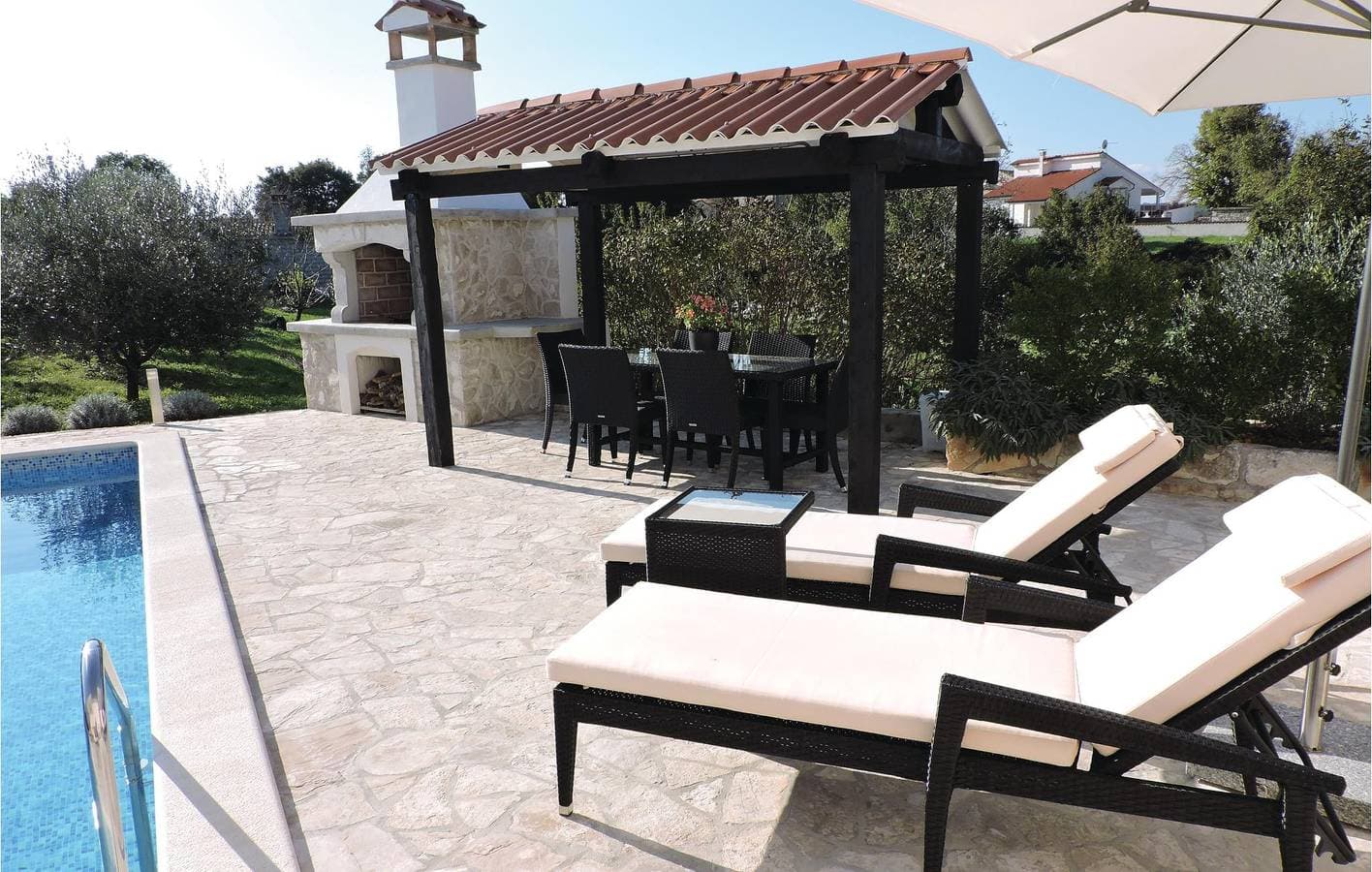 Foto 8 von 43: Gemütliche 2-Zimmer-Wohnung mit Pool und Terrasse in der Nähe der Sehenswürdigkeiten von Barban