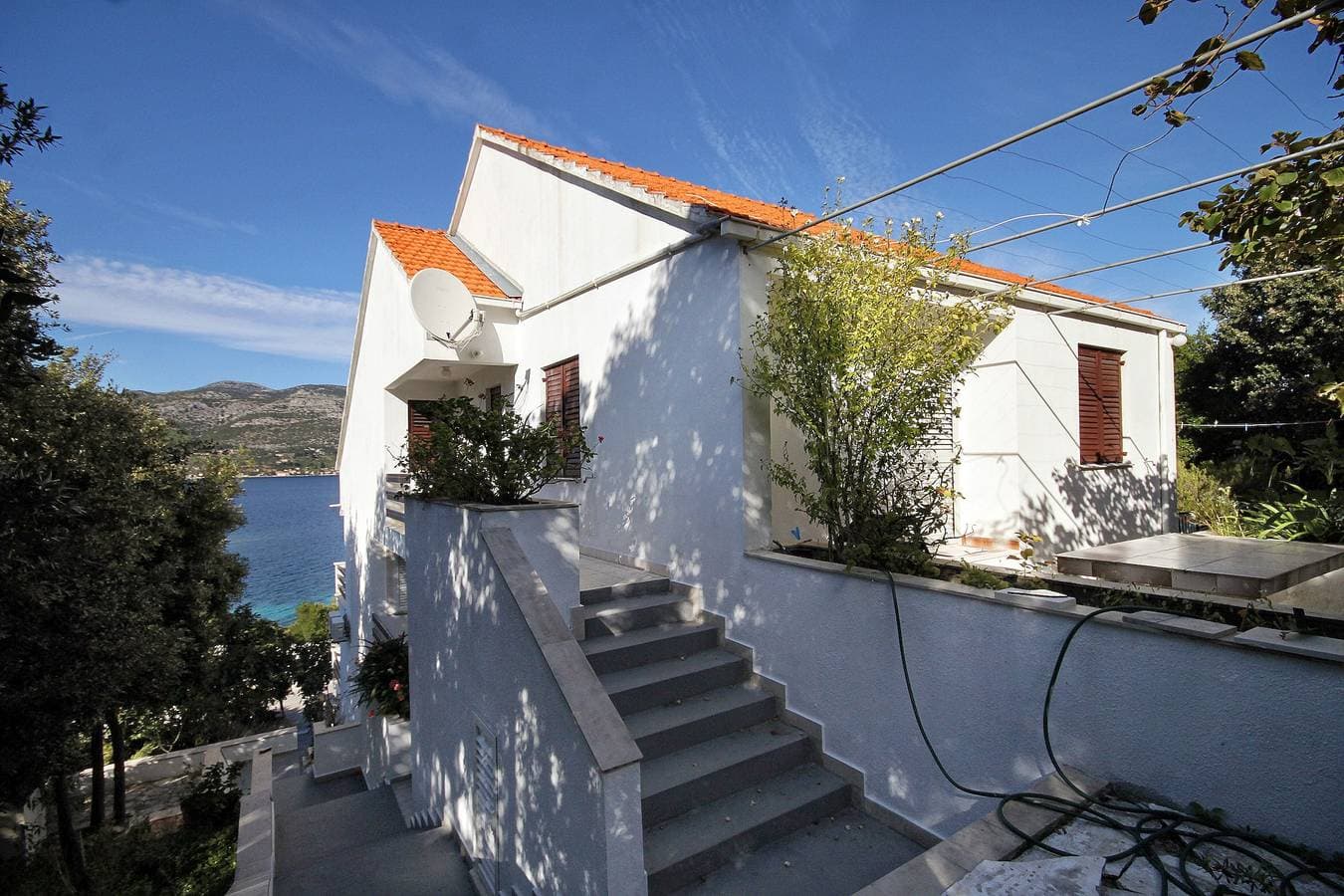 Foto 5 von 26: 2-Zimmer-Ferienwohnung mit Terrasse und Meerblick Tri Zala (Korcula) A-4346-a