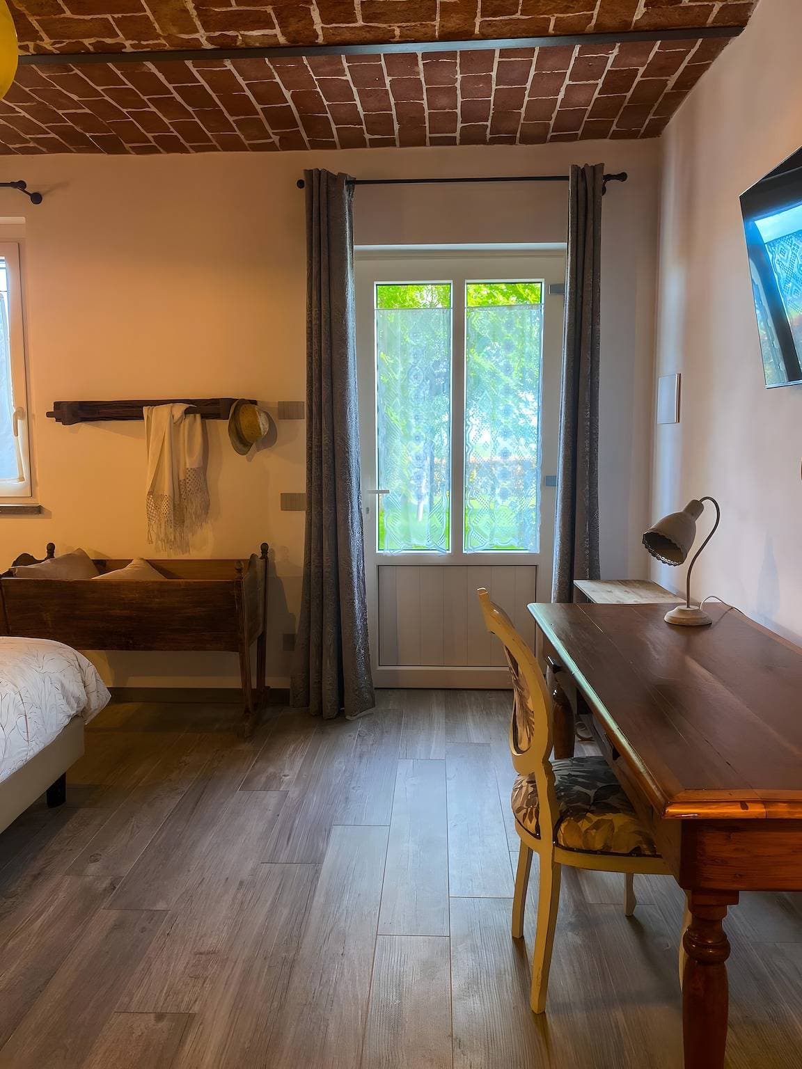 Foto 3 von 16: Zimmer 'Cùcu' mit gemeinsamem Garten, Wi-Fi und Klimaanlage