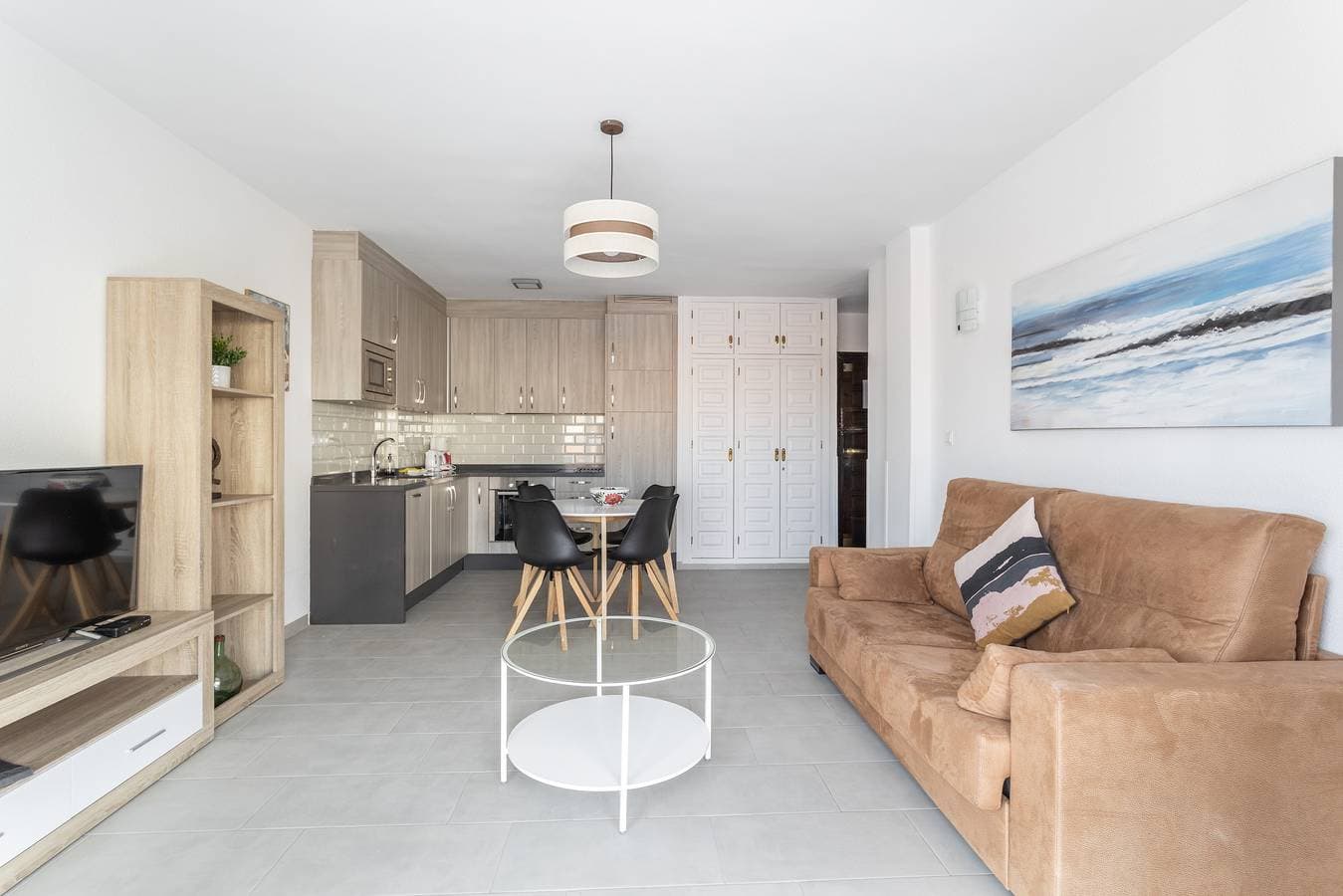 Foto 4 von 20: Frontline Ferienwohnung in Strandnähe mit Meerblick, Pool, WLAN und Klimaanlage