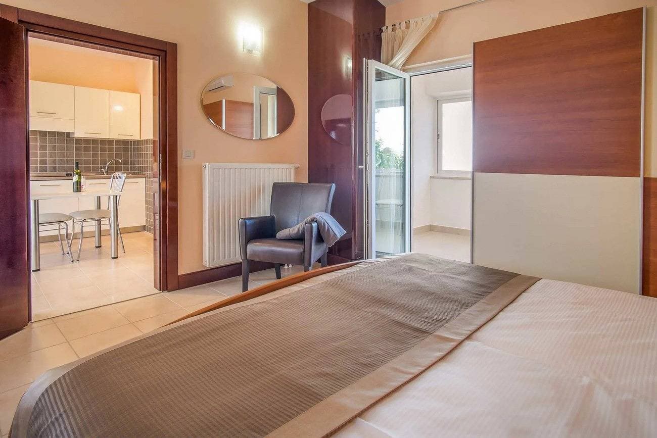 Foto 13 von 20: 1-Zimmer-Ferienwohnung mit Balkon Vantacici, Krk A-21699-c