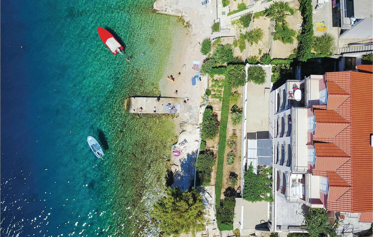Foto 6 von 40: Reizende Ferienwohnung 2 km vom Strand entfernt mit Terrasse und WLAN