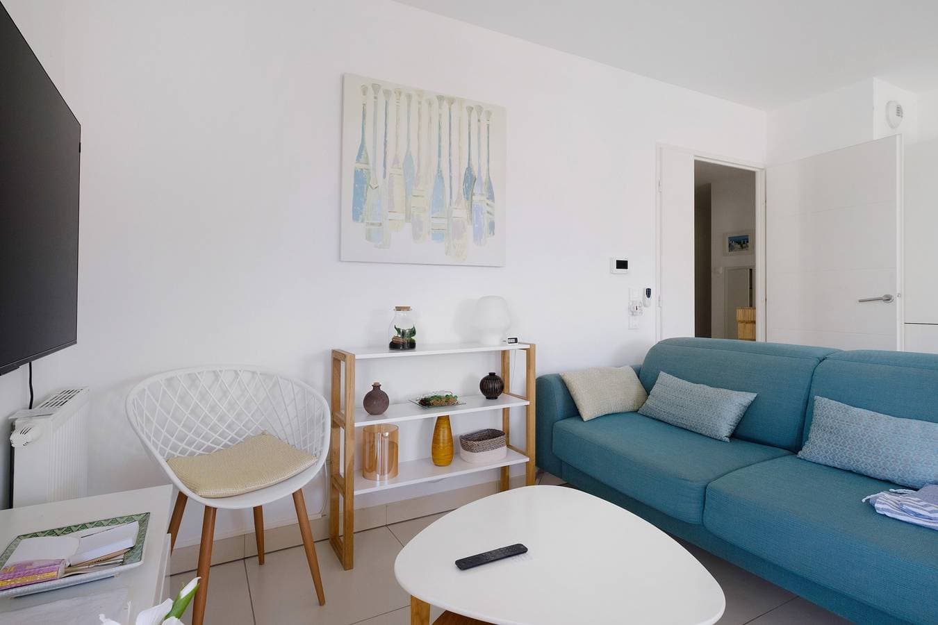 Foto 4 von 23: Cap Sud, Antibes – Ruhige 2-Zimmer-Wohnung, Pool, Parkplatz
