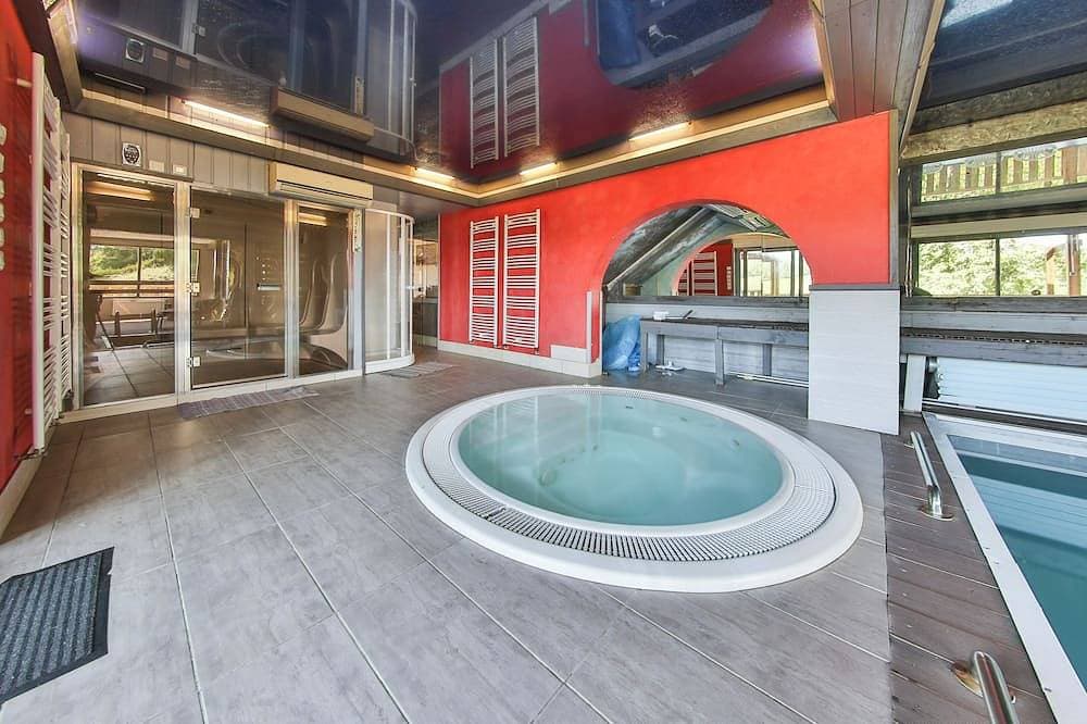Foto 9 von 12: Vermietung haus 15 Personen mit privatem Schwimmbad, Spa, Sauna Alsace 68.830 Oderen