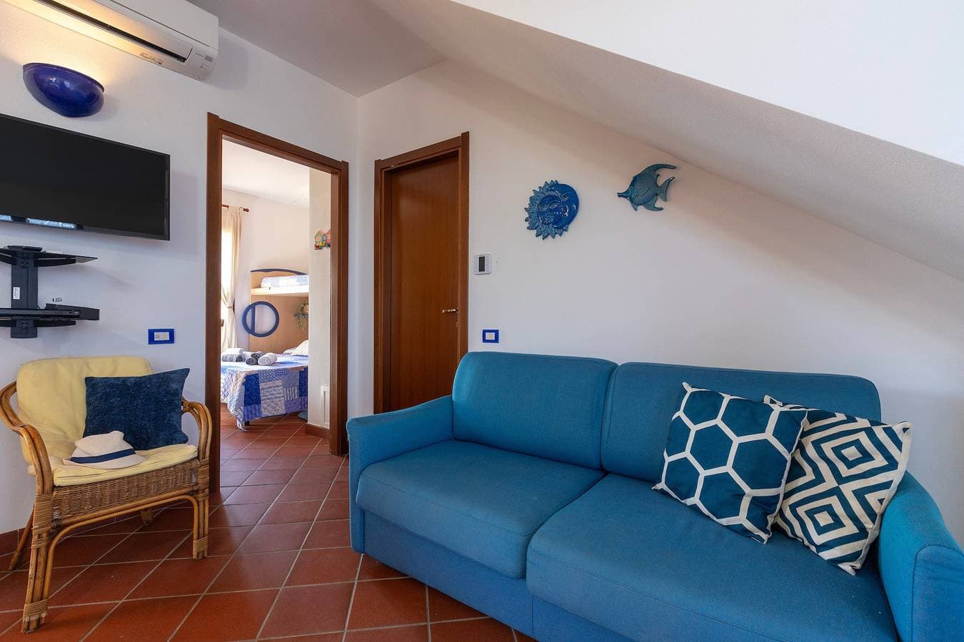 Foto 8 von 35: Casa Vacanza Orizzonte Blu – Gemütliches Ferienhaus mit Meerblick in Stintino