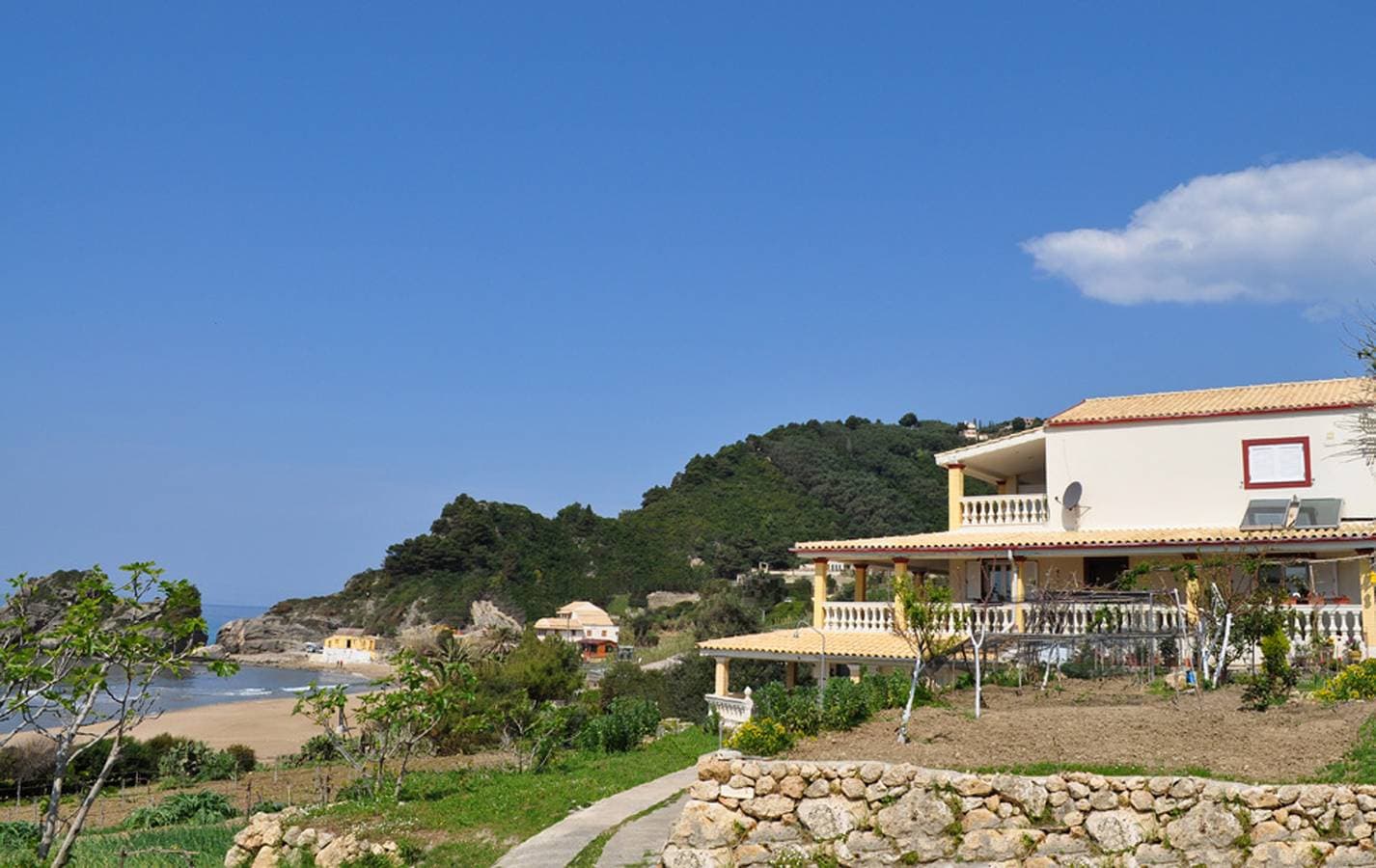 Foto 5 von 31: Strandhaus Tolis - Pelekas Beach Korfu