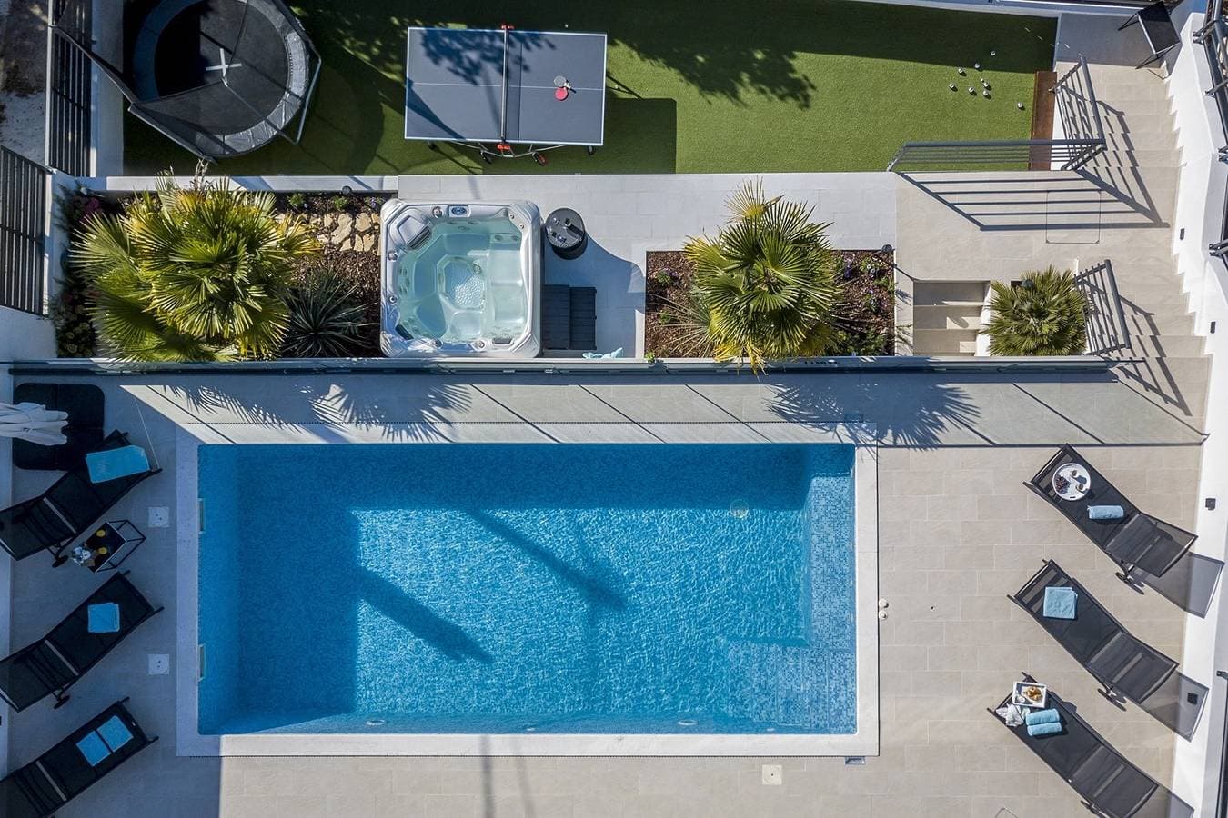 Foto 6 von 50: Villa Captain's Haus auf der Insel Solta mit beheiztem Pool, Whirlpool und Meerblick