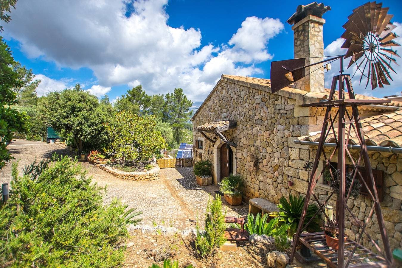 Foto 9 von 26: Villa 'Sa Garriga De Can Barratot' mit Bergblick, WLAN und Klimaanlage