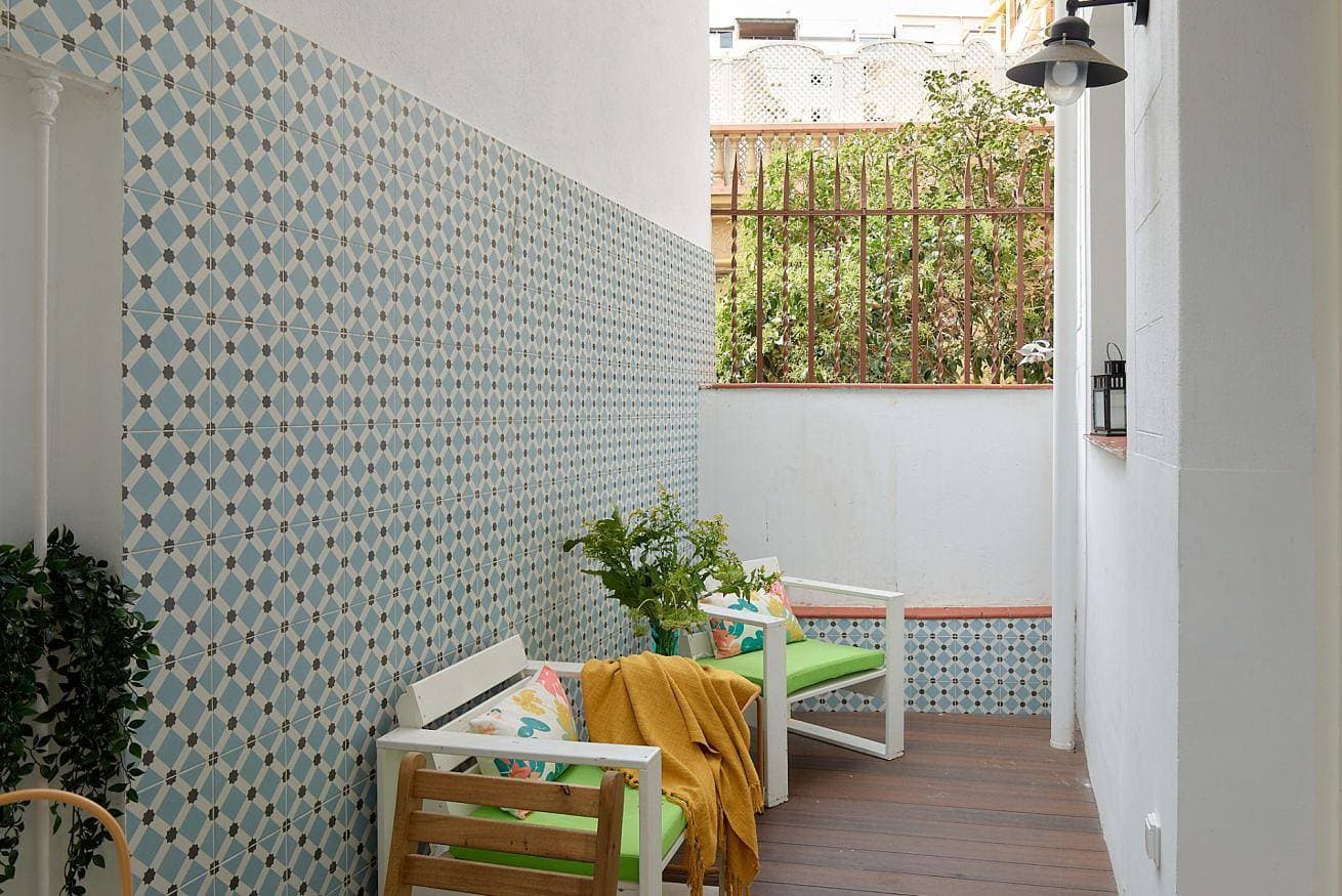 Foto 11 von 14: Ferienwohnung für 4 Personen mit Balkon/Terrasse