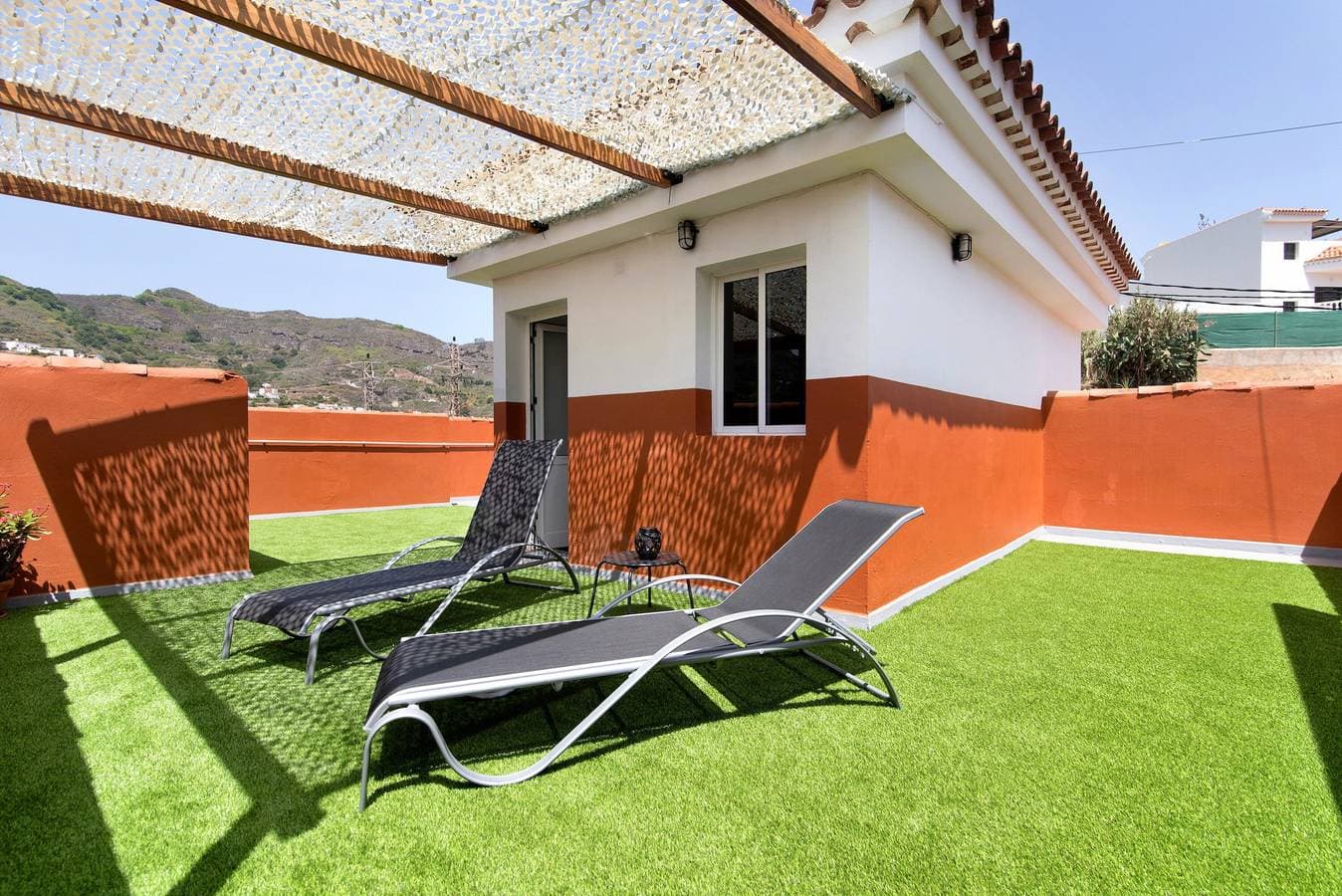 Foto 2 von 30: Ferienhaus „Las Monarcas“ mit Bergblick, privater Terrasse & WLAN