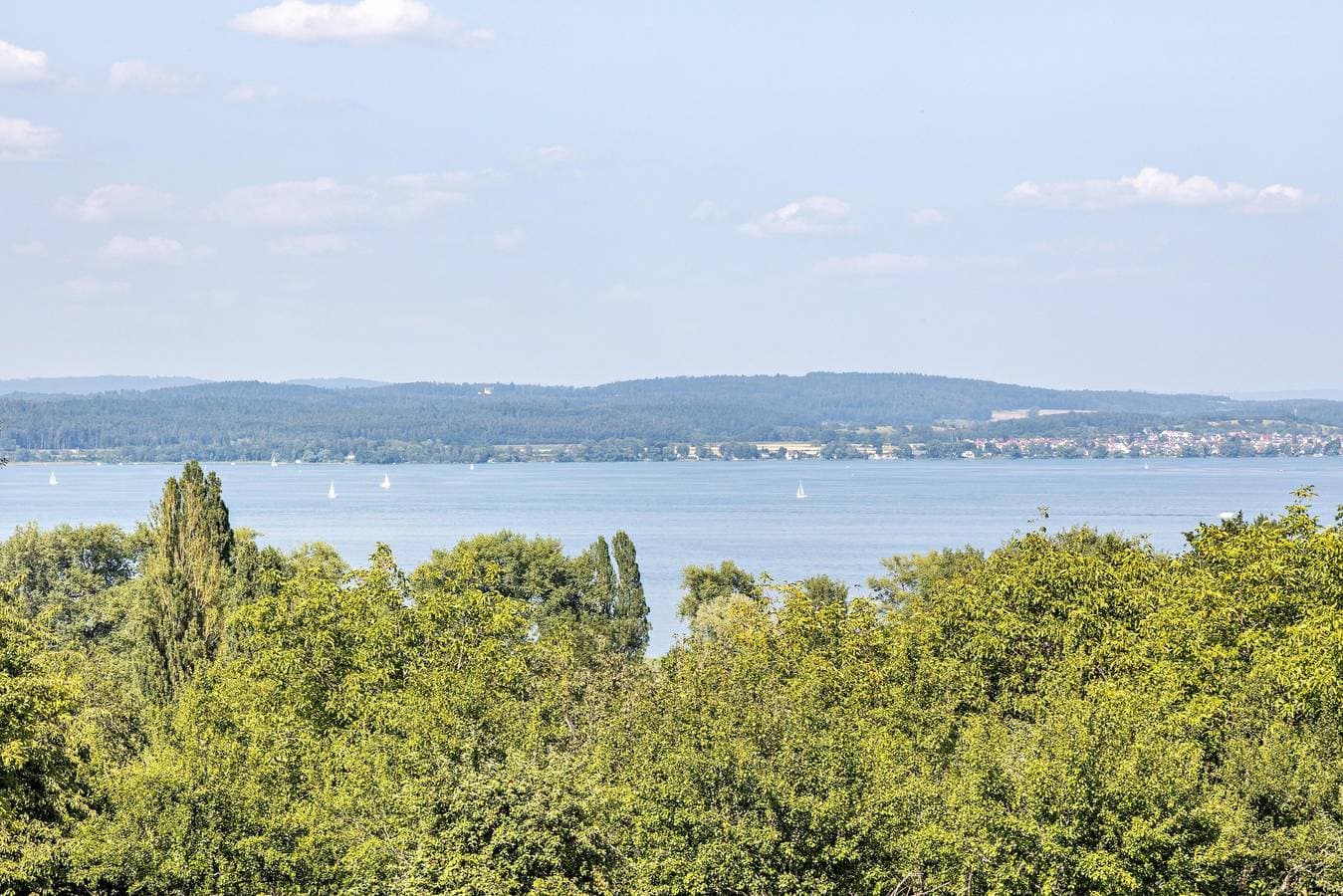 Foto 13 von 28: Ferienwohnung 'Rheinblick' mit Seeblick, Balkon und WLAN