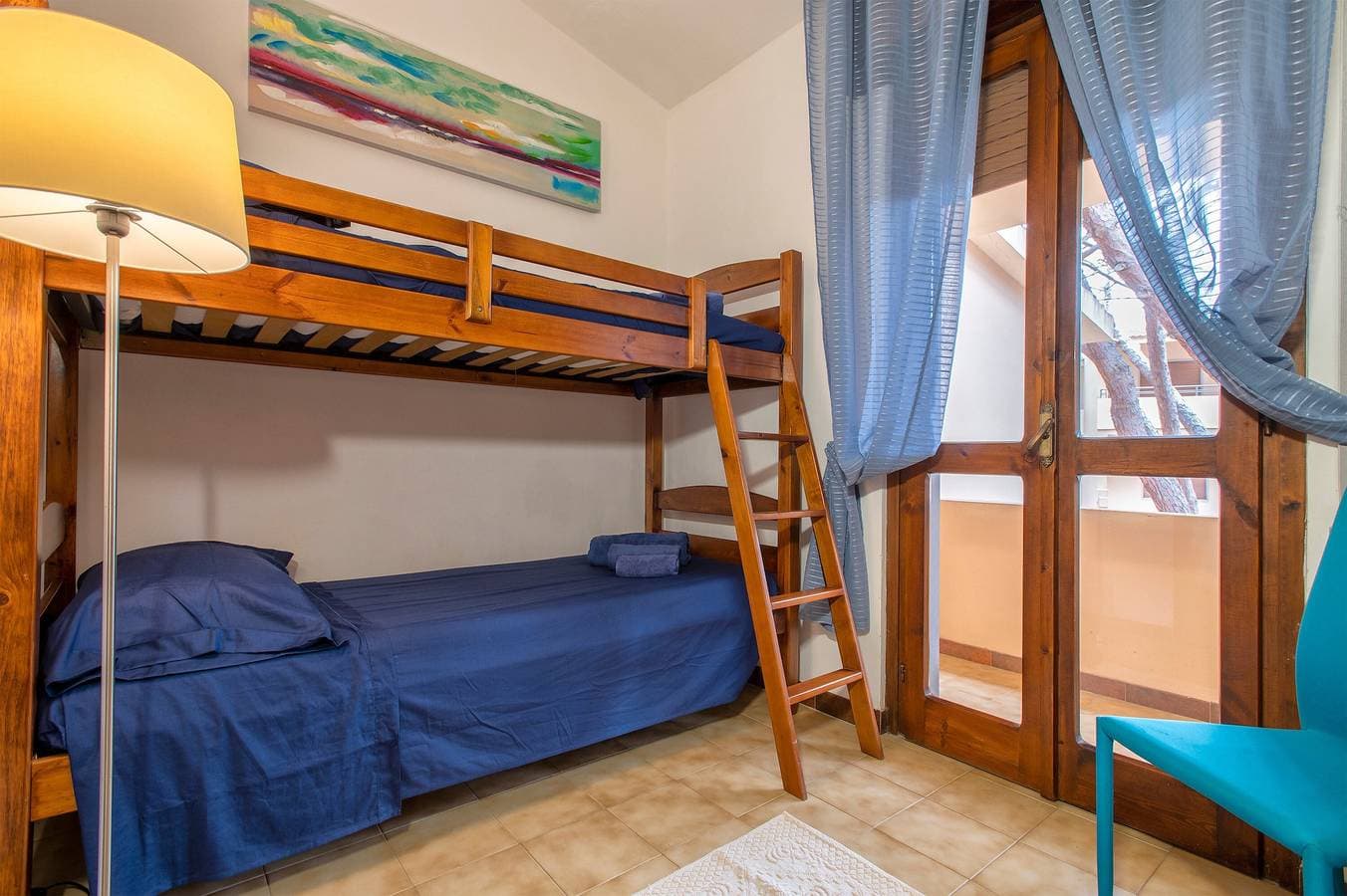 Foto 13 von 22: Ferienhaus 'Casetta Al Mare' mit WLAN – Klimaanlage im Schlafzimmer
