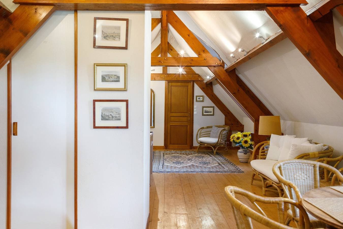 Foto 5 von 34: Bed & Breakfast 'Sous Les Bruyères' mit privater Terrasse, Garten und WLAN