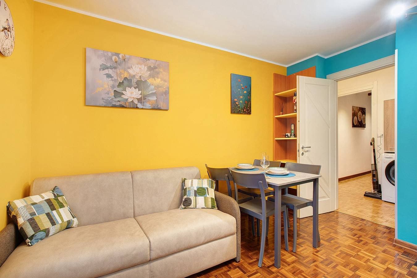 Foto 5 von 26: Apartment 'Maison De Doi - Chatillon' mit Bergblick, privatem Garten und WLAN
