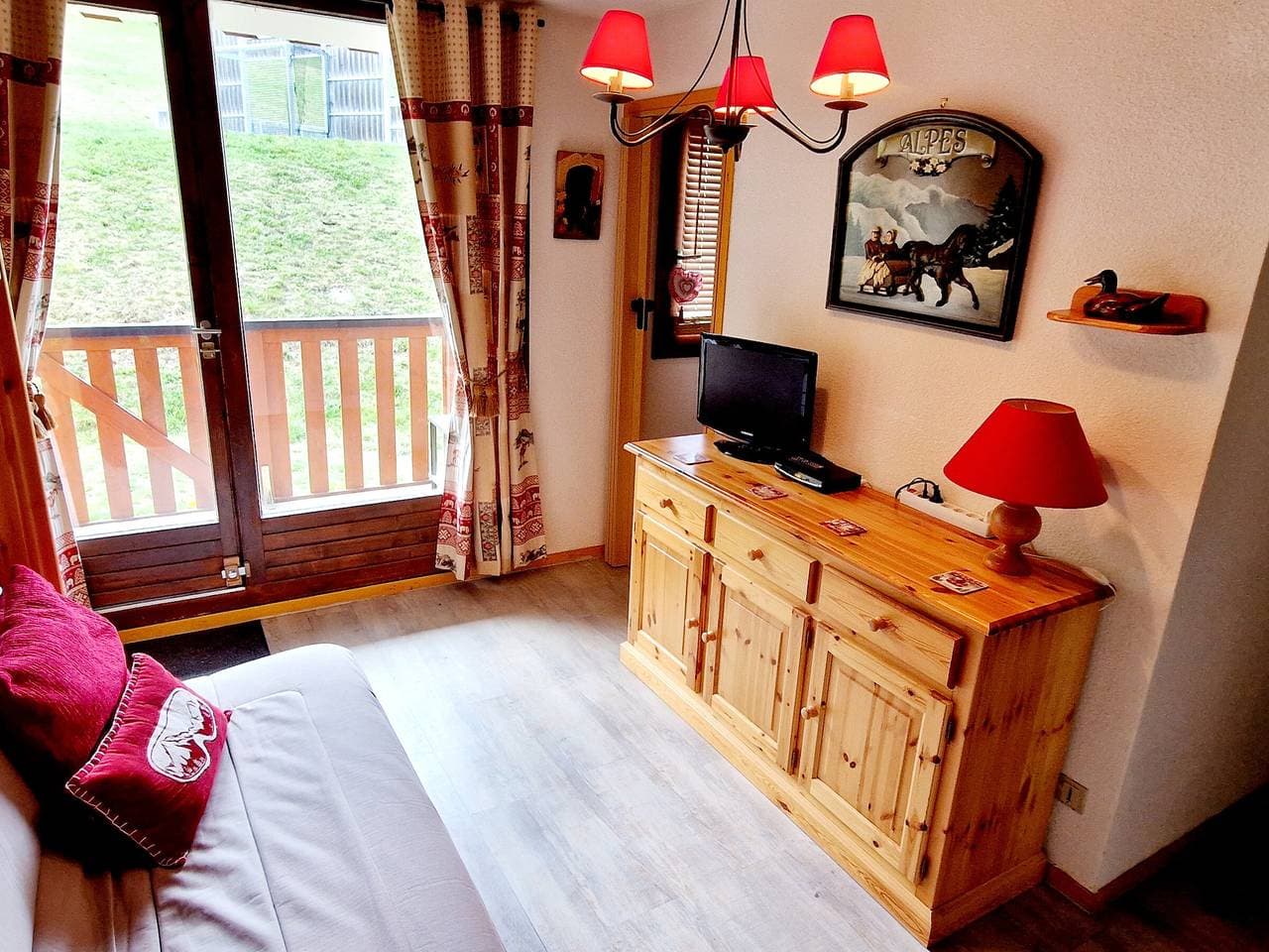 Foto 3 von 10: Charmantes Kabinenstudio nahe Pisten in La Plagne Montalbert
