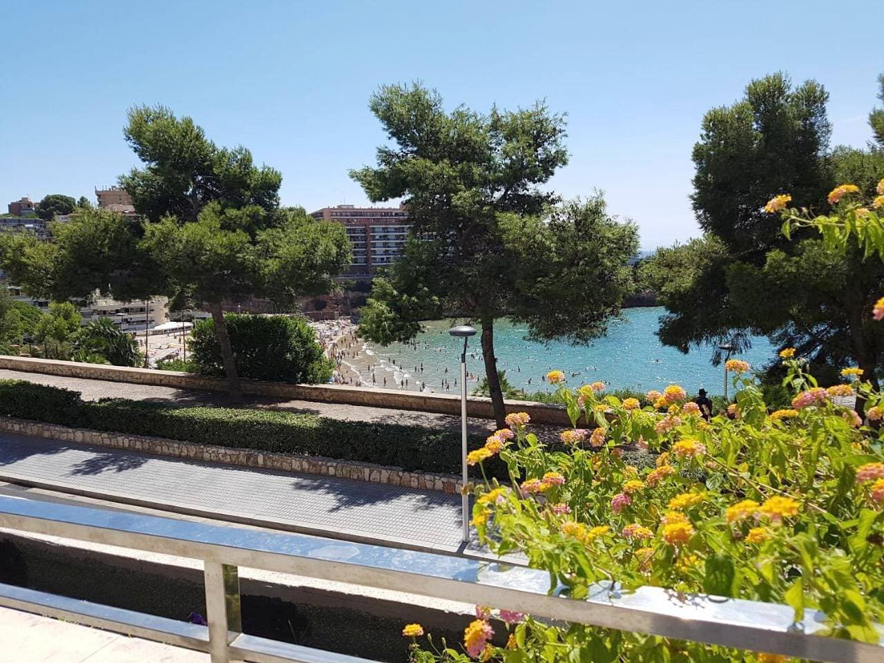 Apartamento Playa Capellans - Gran terraza 1