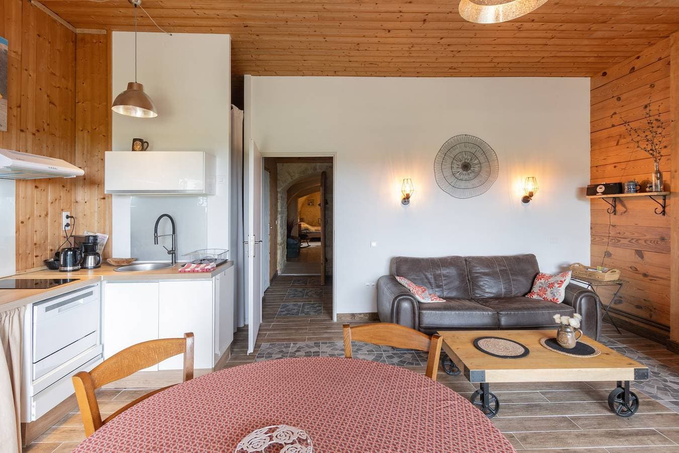 Foto 9 von 21: Le Mas de Peyraube – La Voûte des Oliviers: Ferienhaus mit Panoramablick und Pool